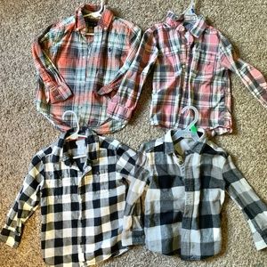 Toddler boy Flannels